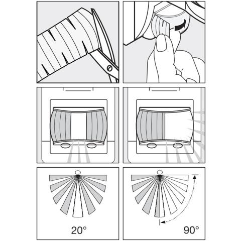 STEINEL Sensor cover strips